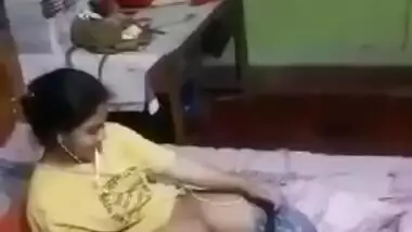 Desi Girl Showing Lover On Video Call Neighbour Guys Recorded Her