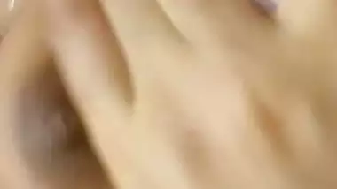 Pure Tamil girl nude nipple show MMS