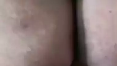 Tamil wife opening towel in front of secret lover