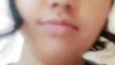 Cutest girlfriend nude video call to boyfriend