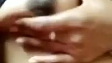 Spouse is horny and the Desi wife strokes his penis with hand