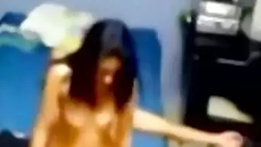 Telugu sex com of an NRI cutie fucking her white lover after college