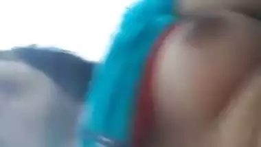 Desi girl self shot naked pussy rubbing and boobs show